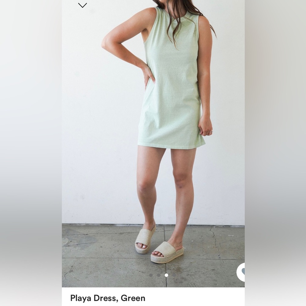 Carly Jean Los Angeles mini cotton Playa Dress